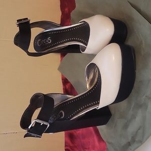 Sam Edelman Chunky Platform Heels